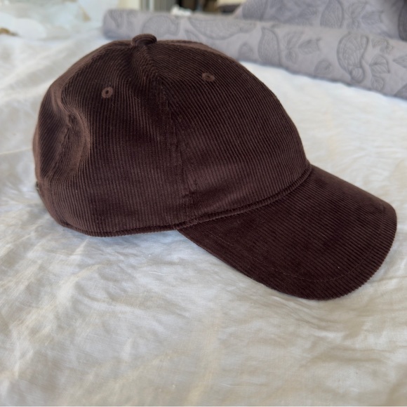 NWOT Rag & Bone Harlow Baseball Cap in Dark Brown - Picture 4 of 7
